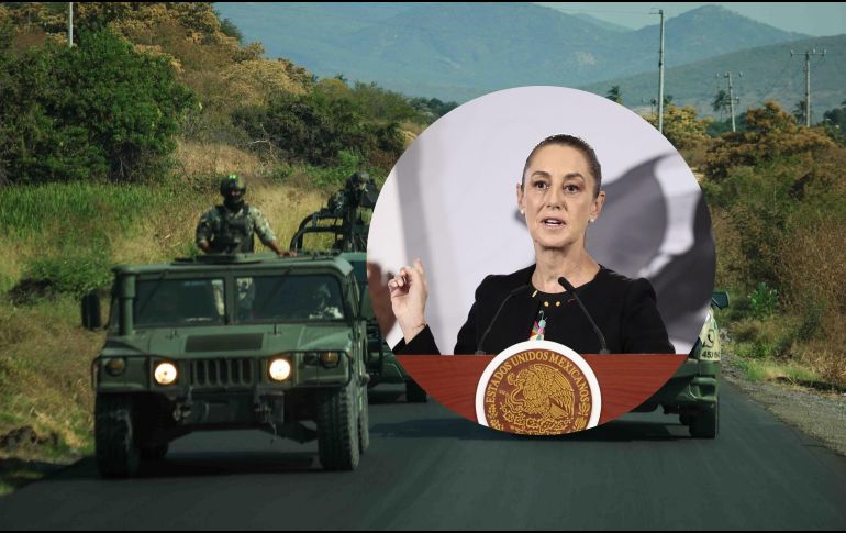 La Presidenta indicó que se realizan acciones que benefician a Michoacán en salud, educación, seguridad, cultura, deporte y atención a las causas. EFE / SUN / ARCHIVO