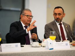 José Palacios Jiménez destaca la coordinación para impulsar infraestructura urbana en Jalisco. EL INFORMADOR/J.ACOSTA