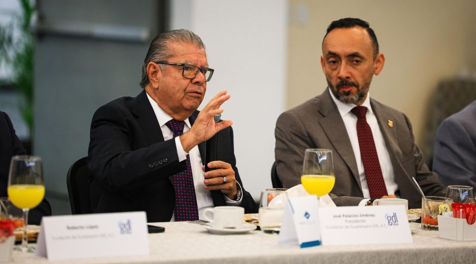 José Palacios Jiménez destaca la coordinación para impulsar infraestructura urbana en Jalisco. EL INFORMADOR/J.ACOSTA