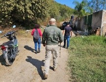 En el lugar se encontró el cuerpo de un hombre junto con objetos personales. CORTESÍA