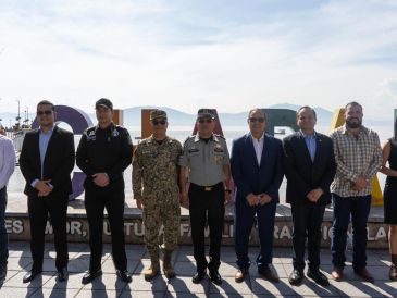 El alcalde, Alejandro Aguirre, inauguró el operativo de seguridad y apuntó que se busca garantizar la tranquilidad de los habitantes y turistas. FACEBOOK/@Alejandro Aguirre Curiel