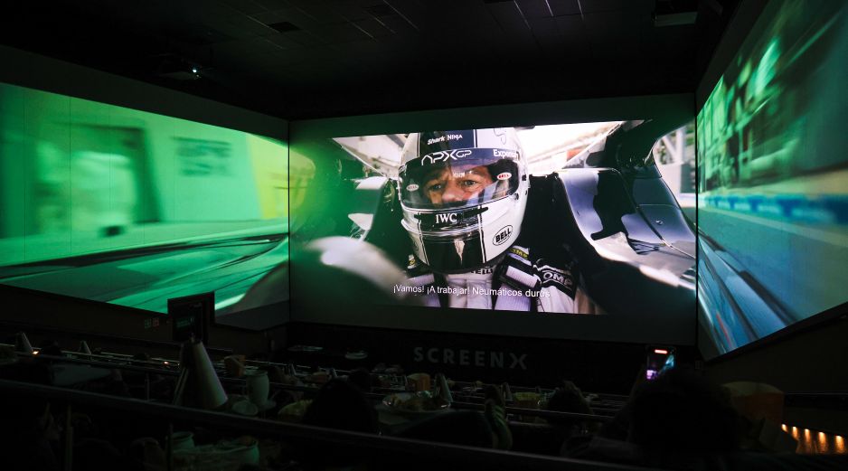 Las películas para Screen X tienen un proceso especial de adaptación o postproducción para incorporar contenido para las pantallas laterales. EL INFORMADOR/J. Acosta