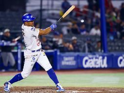 Reynaldo Rodríguez tuvo una noche de tres hits y produjo dos carreras. CORTESÍA/Charros de Jalisco