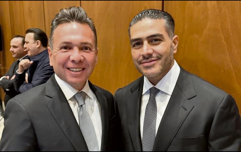 El secretario de Seguridad, Omar García Harfuch, y el gobernador de Jalisco, Pablo Lemus Navarro, acordaron fortalecer la estrategia contra la extorsión durante la Sesión del Consejo Nacional de Seguridad Pública. ESPECIAL