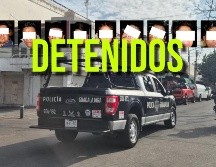 El servicio completo de detenidos y aseguramientos fue remitido ante el agente del Ministerio Público. ESPECIAL / FACEBOOK Policía de Guadalajara