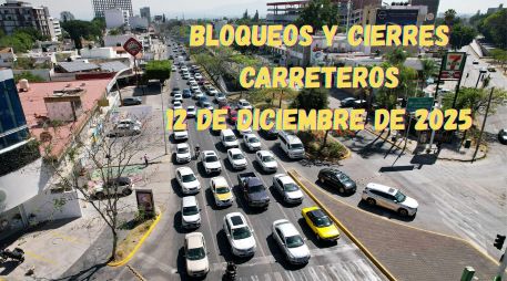 Bloqueos y cierres de carreteras en México este 12 de diciembre de 2025. EL INFORMADOR / ARCHIVO