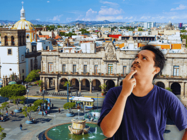 La probabilidad de lluvia este jueves en Guadalajara es prácticamente nula. Se espera un ligero descenso de temperatura mañana sábado. ESPECIAL / CANVA