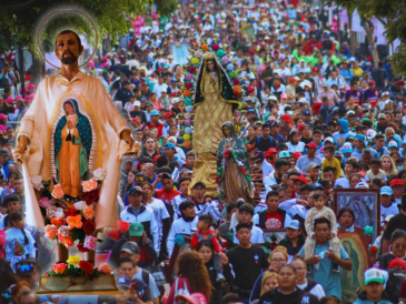 La primera aparición de la que Juan Diego dio testimonio fue el sábado 9 de diciembre en la madrugada. SUN / L. Camacho