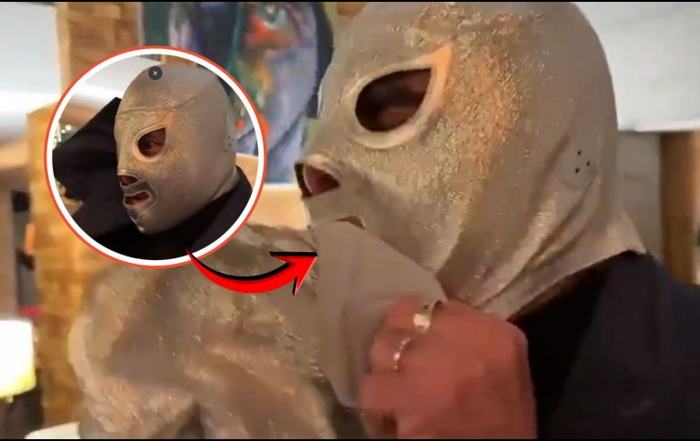 El veterano luchador señaló que, si su hijo resultara derrotado, será él quien se quite la máscara. X/@ChihuahuaNoti