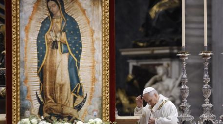 León XIV subrayó el papel de la Virgen de Guadalupe como portadora de consuelo en América. EFE/EPA/F. Frustaci