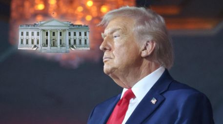 Trump ha ordenado apresurar las obras del salón de baile en la Casa Blanca. EFE / ARCHIVO