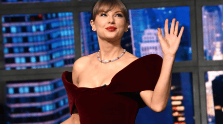 Critican a Taylor Swift por no querer retirarse de la música. ESPECIAL / IG / @colbertlateshow