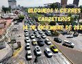 Bloqueos y cierres de carreteras en México este 14 de diciembre de 2025. EL INFORMADOR / ARCHIVO