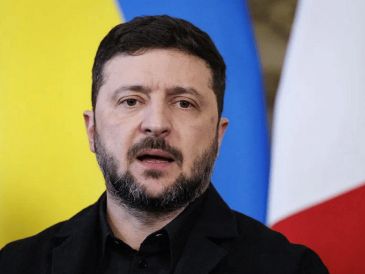 "Ya estoy en Alemania. Hoy en la agenda: reunión con el equipo negociador estadounidense", indicó Zelenski. EFE / ARCHIVO