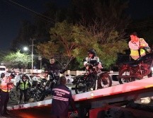 Solo el 30% de las motos son recuperadas, el resto se queda en los corralones debido a distintos factores. ESPECIAL / POLICÍA VIAL