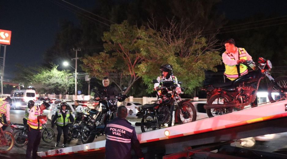 Solo el 30% de las motos son recuperadas, el resto se queda en los corralones debido a distintos factores. ESPECIAL / POLICÍA VIAL