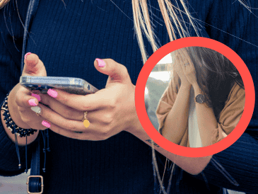 El chatbot "Violeta" funciona enviando un mensaje y seleccionando opciones como "Estoy en riesgo". UNSPLASH / F. BARBOZA / UNSPLASH / F. ZONE