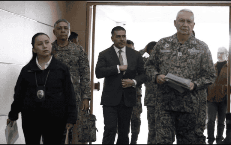 García Harfuch mencionó que la permanencia de los reos en los penales estatales podría implicar riesgos. SUN / D. SIMÓN