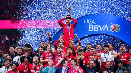 Desde el manchón penal, Toluca selló su lugar en la historia como el quinto bicampeón de la Liga MX. IMAGO7.