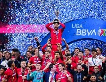 Desde el manchón penal, Toluca selló su lugar en la historia como el quinto bicampeón de la Liga MX. IMAGO7.