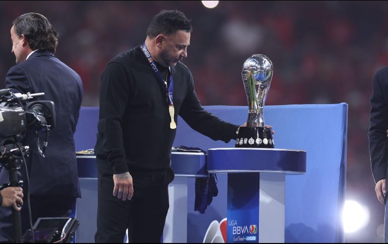 Antonio Mohamed, celebró el bicampeonato y destacó que los títulos obtenidos este año consolidan al equipo. IMAGO7