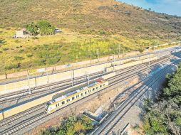 La Línea 4 del Tren Ligero inicia operaciones hoy con ocho estaciones y un recorrido de 21 kilómetros, que conectará Tlajomulco con Tlaquepaque y Guadalajara. EL INFORMADOR/ A. Navarro