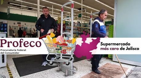 En este supermercado encuentras los precios más altos de todo Jalisco para adquirir la Canasta Básica; se encuentra en Zapopan. EL INFORMADOR / ARCHIVO