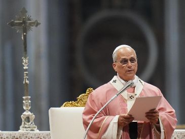"¡Basta ya de estas formas de violencia antisemita! Debemos eliminar el odio de nuestros corazones", señaló el Papa. AP / A. TARANTINO