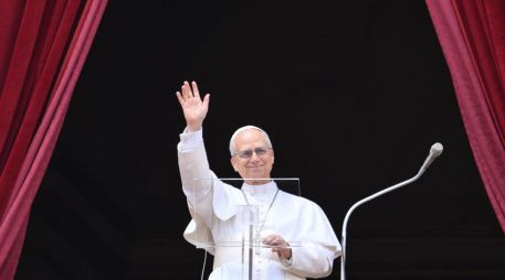 Sheinbaum calificó el diálogo como “muy amable”, “cálido”, “cordial” y “sensible”, y subrayó que el Papa envió saludos al pueblo de México. EFE/AL Di Meo