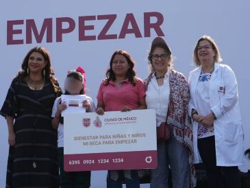 Se trata de un programa universal, ya que el apoyo se entrega por niña o niño y no por familia. ESPECIAL