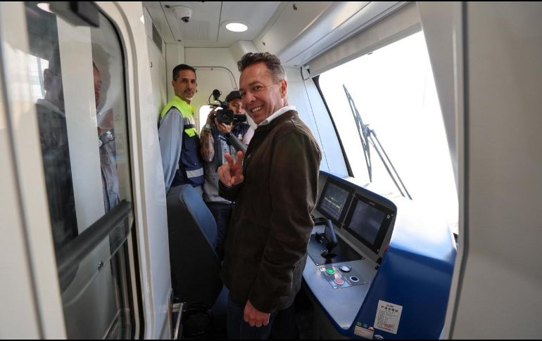 Imágenes de la inauguración de la Línea 4 del Tren Ligero este lunes 15 de diciembre. EL INFORMADOR/A. Navarro