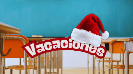 El periodo vacacional comenzará oficialmente el lunes 22 de diciembre, iniciando más de dos semanas de descanso para las y los estudiantes de educación básica. ESPECIAL / CANVA