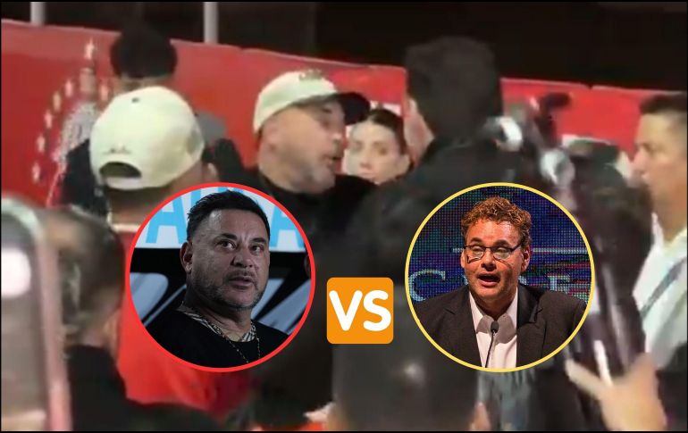 Con el trofeo de ganador, Antonio Mohamed tuvo en un choque de opiniones con David Faitelson. X / @AdictosMx / Imago7 / ARCHIVO