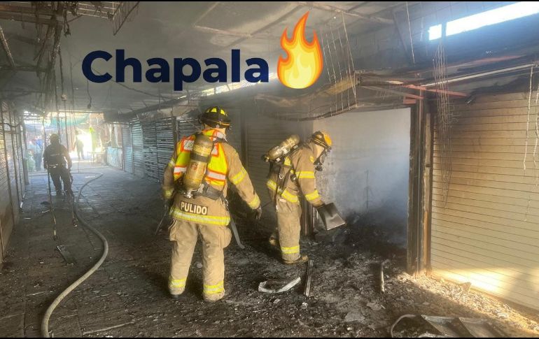 Las autoridades correspondientes ya realizan las inspecciones necesarias para determinar las causas del incidente y garantizar que el área sea segura antes de reanudar actividades. ESPECIAL / FACEBOOK Gobierno de Chapala