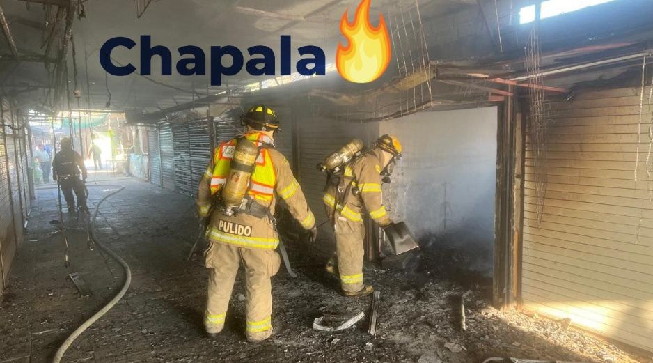 Las autoridades correspondientes ya realizan las inspecciones necesarias para determinar las causas del incidente y garantizar que el área sea segura antes de reanudar actividades. ESPECIAL / FACEBOOK Gobierno de Chapala