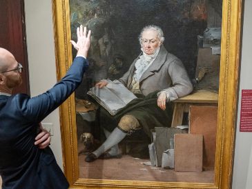 "Goya es un testigo fenomenal de las revoluciones que pasaron por el mundo", explica el director del museo. EFE / ARCHIVO