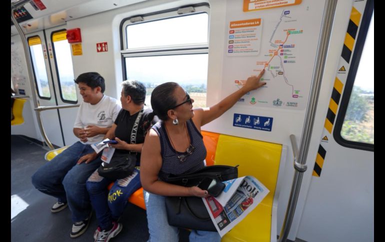 Amílcar López, director del Sistema de Tren Urbano (Siteur), recordó que durante estas primeras semanas se tendrán horarios especiales como parte del desarrollo de prueba de tiempos ya con pasajeros. EL INFORMADOR/ A. NAVARRO