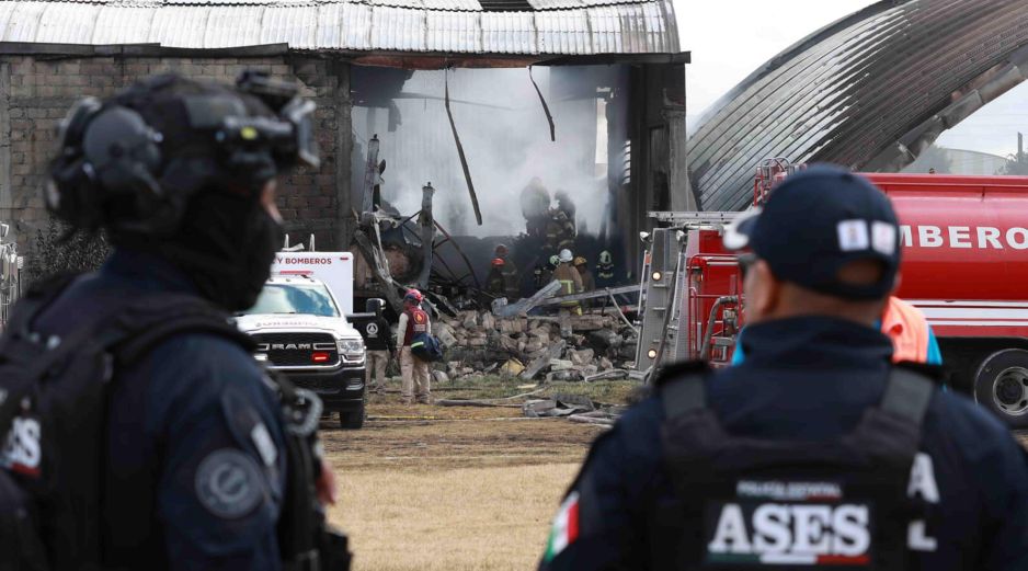 Autoridades del Edomex atendieron la caída de un jet Cessna que viajaba de Acapulco a Toluca con 10 personas a bordo. SUN/A. Vargas
