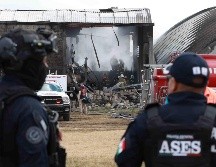 Autoridades del Edomex atendieron la caída de un jet Cessna que viajaba de Acapulco a Toluca con 10 personas a bordo. SUN/A. Vargas