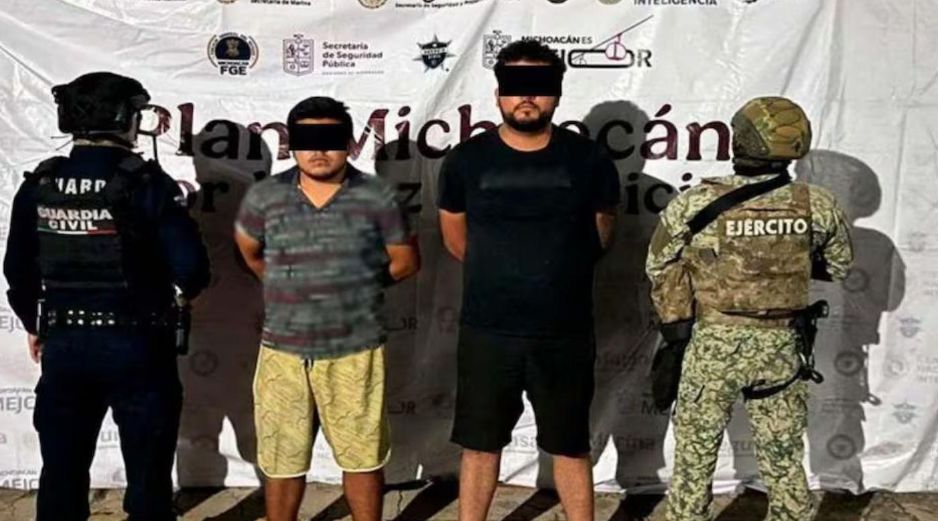 Autoridades federales detuvieron en Michoacán a 28 personas, aseguraron siete armas de fuego, 406 cartuchos, 27 cargadores, 18 artefactos explosivos improvisados y 21 vehículos derivado del 