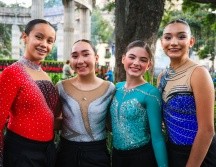 Natalia, Joanna, Suri y Alezka forman parte de la Asociación de Deportes Invernales del Estado de Jalisco. EL INFORMADOR/J.ACOSTA