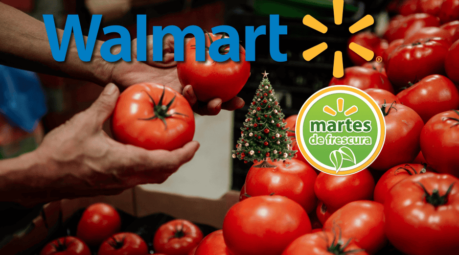 Las ofertas por el Martes de Frescura este 16 de diciembre son válidas en las más de 2 mil sucursales físicas de Walmart y en su tienda en línea. EL INFORMADOR / ARCHIVO