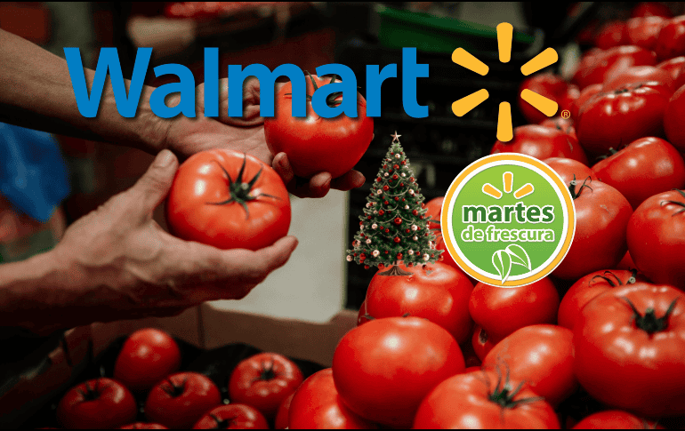 Las ofertas por el Martes de Frescura este 30 de diciembre son válidas en las más de 2 mil sucursales físicas de Walmart y en su tienda en línea. EL INFORMADOR / ARCHIVO