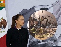 Sheinbaum detalló que la avioneta transportaba a una familia que viajaba desde Acapulco con destino al Aeropuerto de Toluca. SUN / O. ALVARADO / A. VARGAS