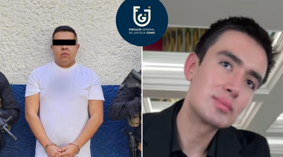 El sujeto detenido habría fungido de muro para permitir que los otros involucrados huyeran de la escena. ESPECIAL / Fiscalía de la Ciudad de México