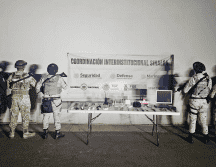 Se espera que las autoridades realicen las investigaciones correspondientes del origen de dichos objetos. CORTESÍA/Secretaría de Seguridad Pública del estado de Sinaloa