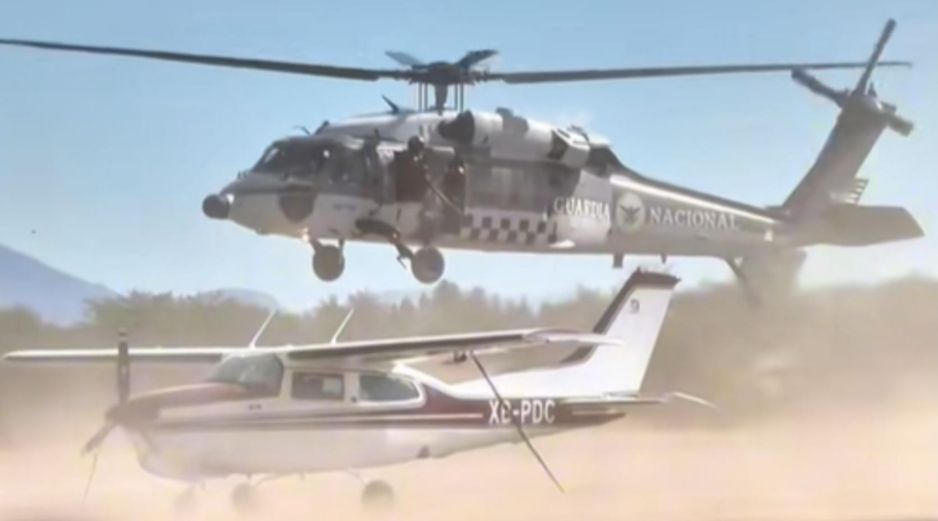 Un video viral muestra el arriesgado aterrizaje de un helicóptero Black Hawk de la Guardia Nacional. TIKTOK/@bonanza.pilot/ESPECIAL