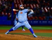 Luis Iván Rodríguez ganó el juego después de cinco entradas. Fue su juego 200 en la Liga Mexicana del Pacífico. CORTESÍA/Charros de Jalisco