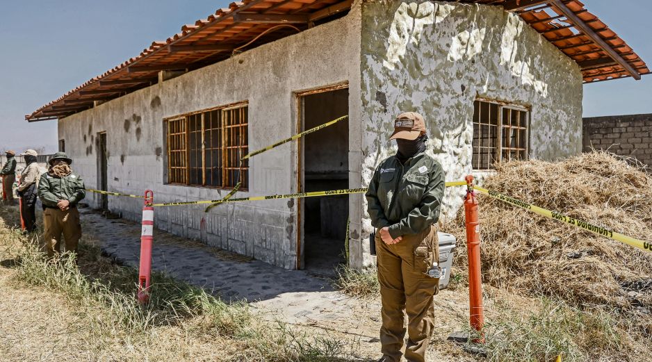 Rancho Izaguirre, presuntamente utilizado por José Gregorio Lastra Hermida como centro de reclutamiento para el Cártel Nueva Generación. EL INFORMADOR/A. Navarro