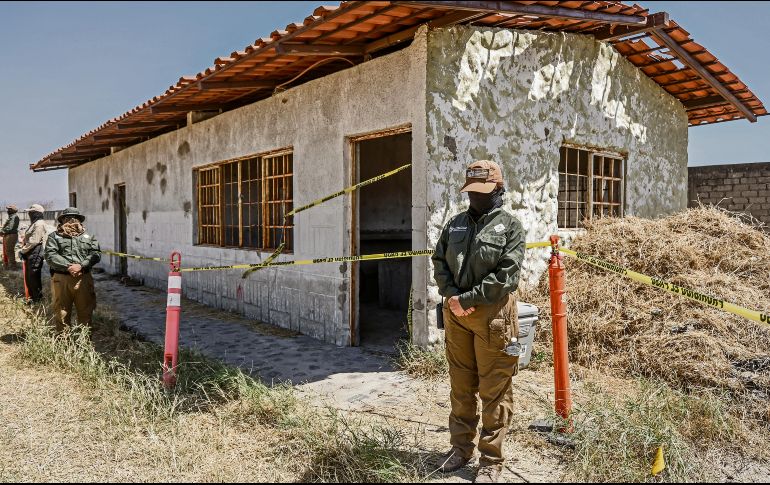 Rancho Izaguirre, presuntamente utilizado por José Gregorio Lastra Hermida como centro de reclutamiento para el Cártel Nueva Generación. EL INFORMADOR/A. Navarro